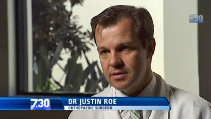 7:30 Report - Dr Justin Roe